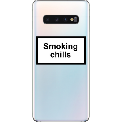 Husa Samsung Galaxy SMOKING CHILLS